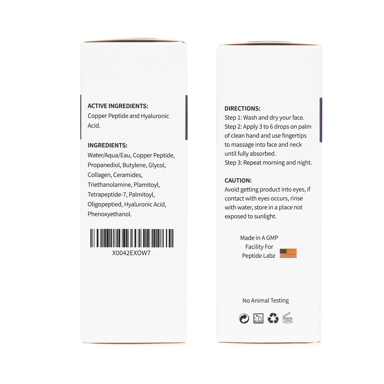 Copper Peptide Serum for Face - Anti Wrinkle - Increase Collagen - Anti Aging for Skin, 1 Fluid Ounce - Image 6